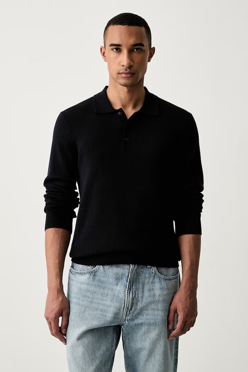 Trussardi pulover pentru bărbați din lână
