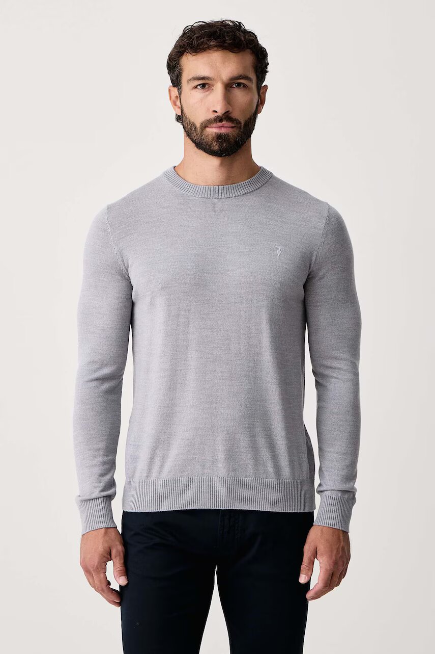 Trussardi pulover pentru bărbați din lână