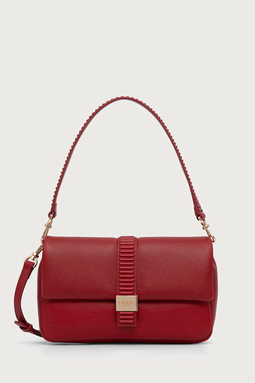 TWINSET geantă crossbody pentru femei cu imitație de piele
