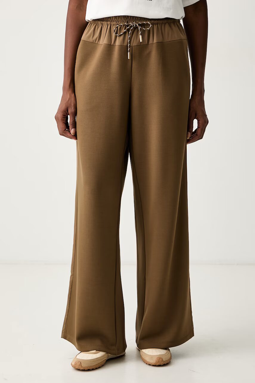 TWINSET pantaloni de trening pentru femei cu vâscoză