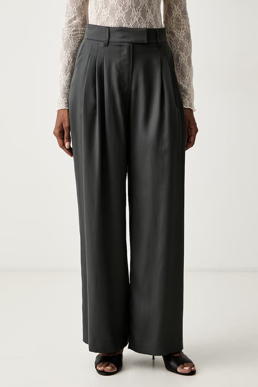 TWINSET pantaloni pentru femei din lyocell