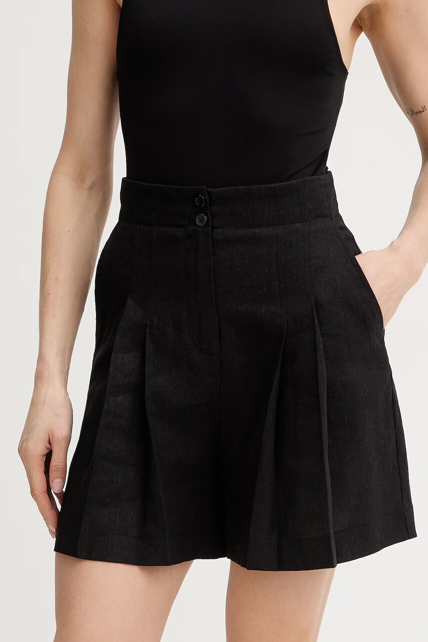 TWINSET pantaloni scurți cu in