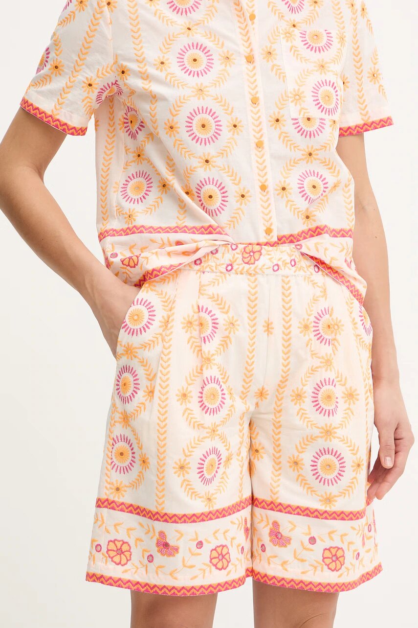 TWINSET pantaloni scurți din bumbac