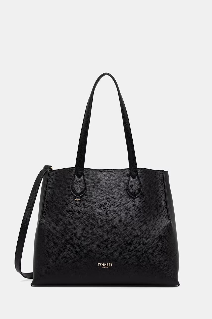 TWINSET tote bag pentru femei cu imitație de piele