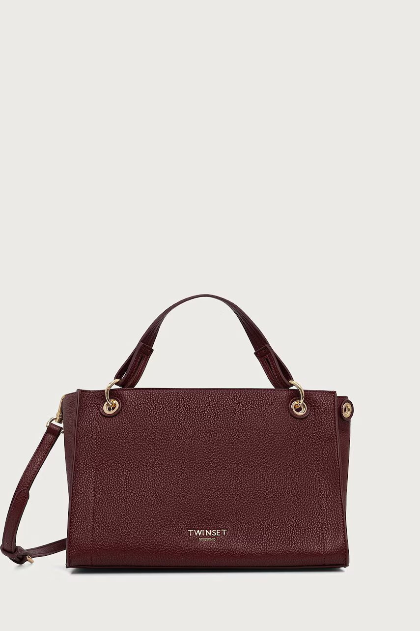 TWINSET tote bag pentru femei cu imitație de piele