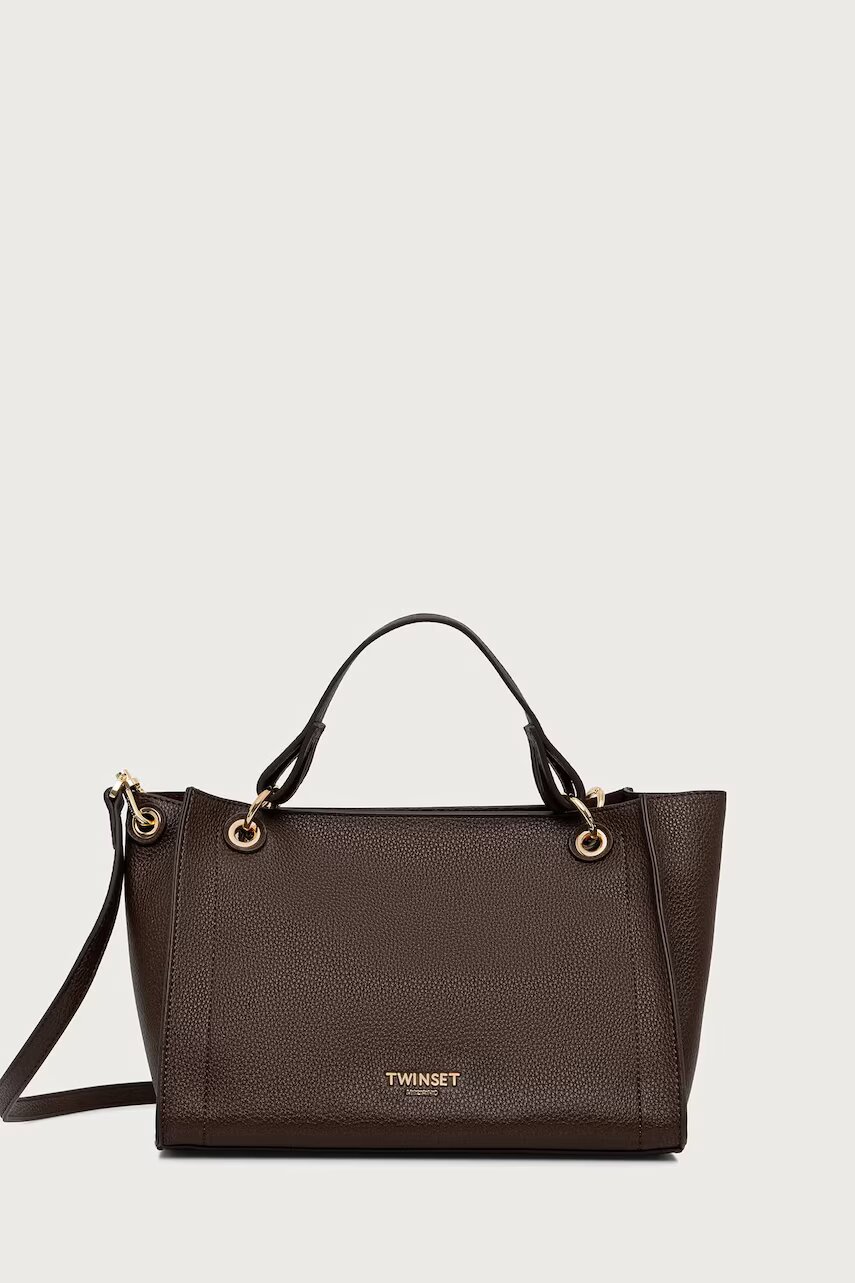 TWINSET tote bag pentru femei cu imitație de piele