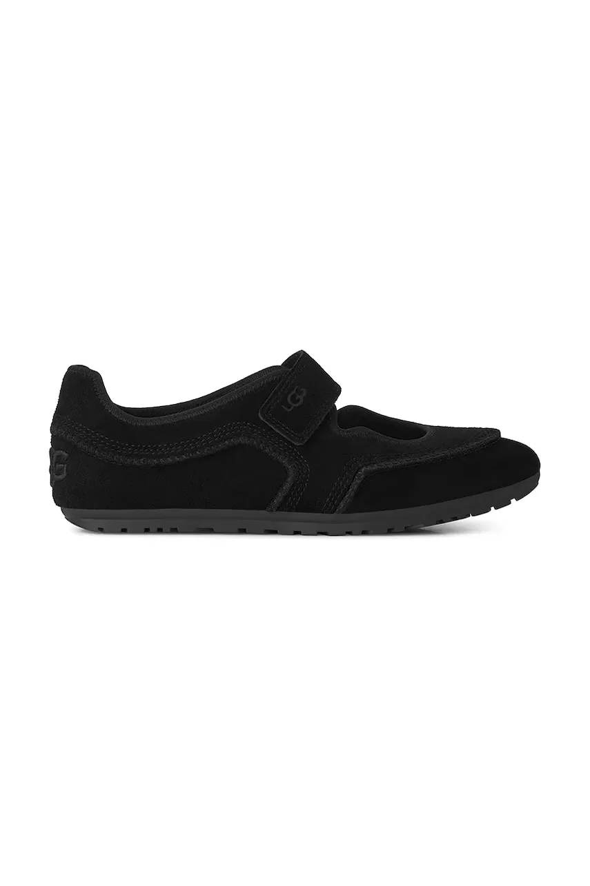 UGG balerini din piele întoarsă W Quill Mary Jane
