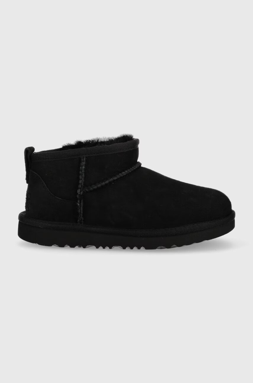 UGG cizme de zapada din piele intoarsa Classic Ultra Mini