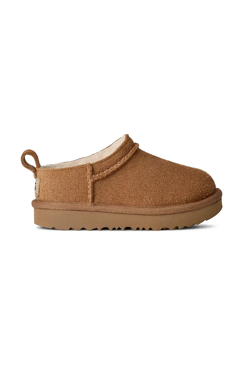 UGG încălțăminte de iarnă pentru copii din piele întoarsă CLASSIC MICRO