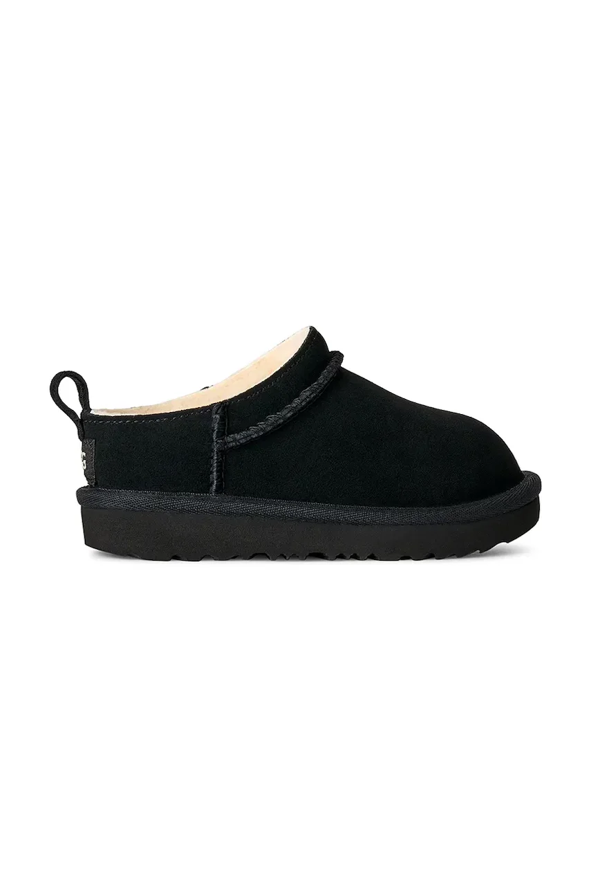 UGG încălțăminte de iarnă pentru copii din piele întoarsă CLASSIC MICRO