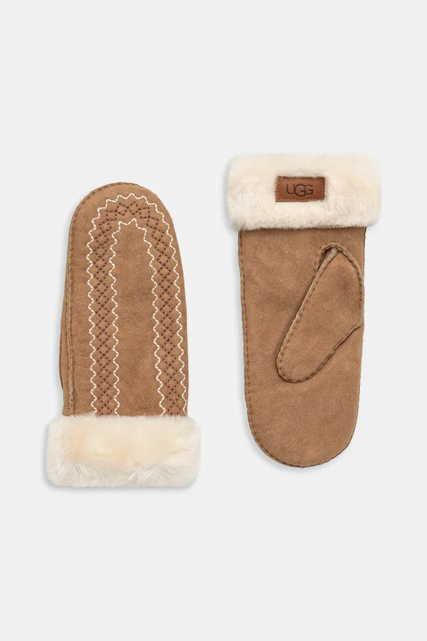 UGG mănuși din piele de căprioară