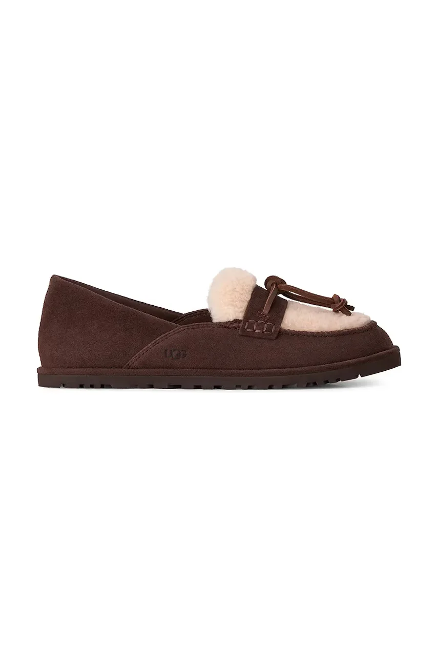 UGG mocasini pentru femei din piele întoarsă W Zora Loafer