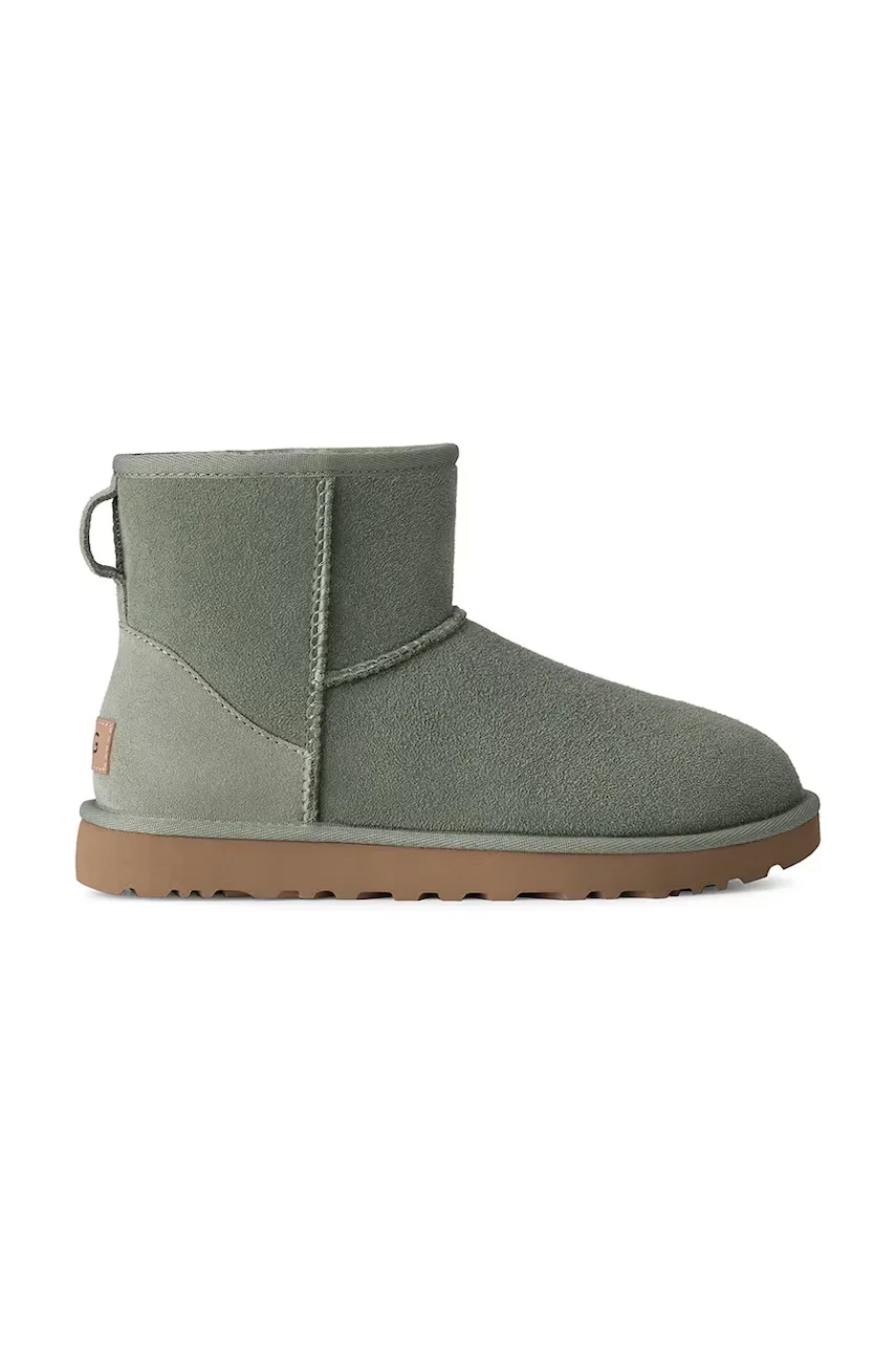 UGG W Classic Mini II cizme de zăpadă pentru femei din piele întoarsă