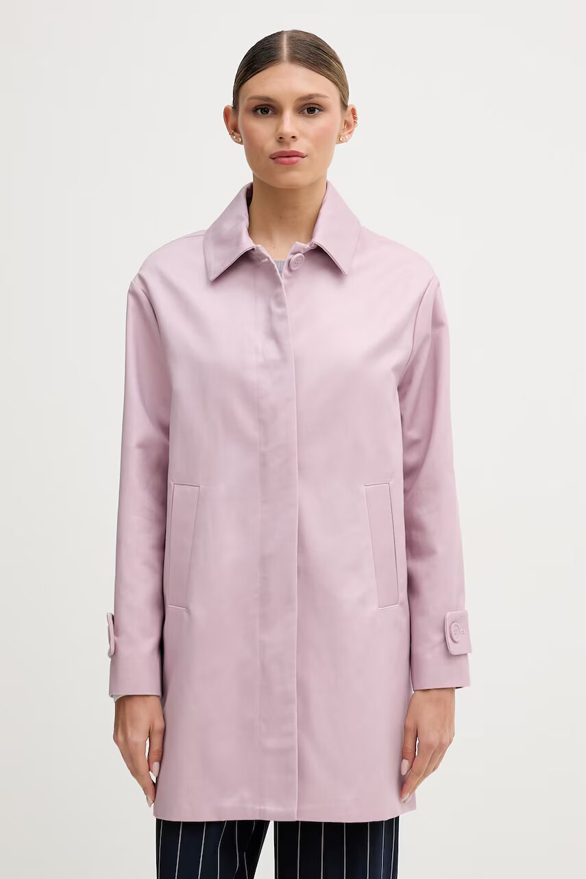 United Colors Of Benetton palton pentru femei cu bumbac