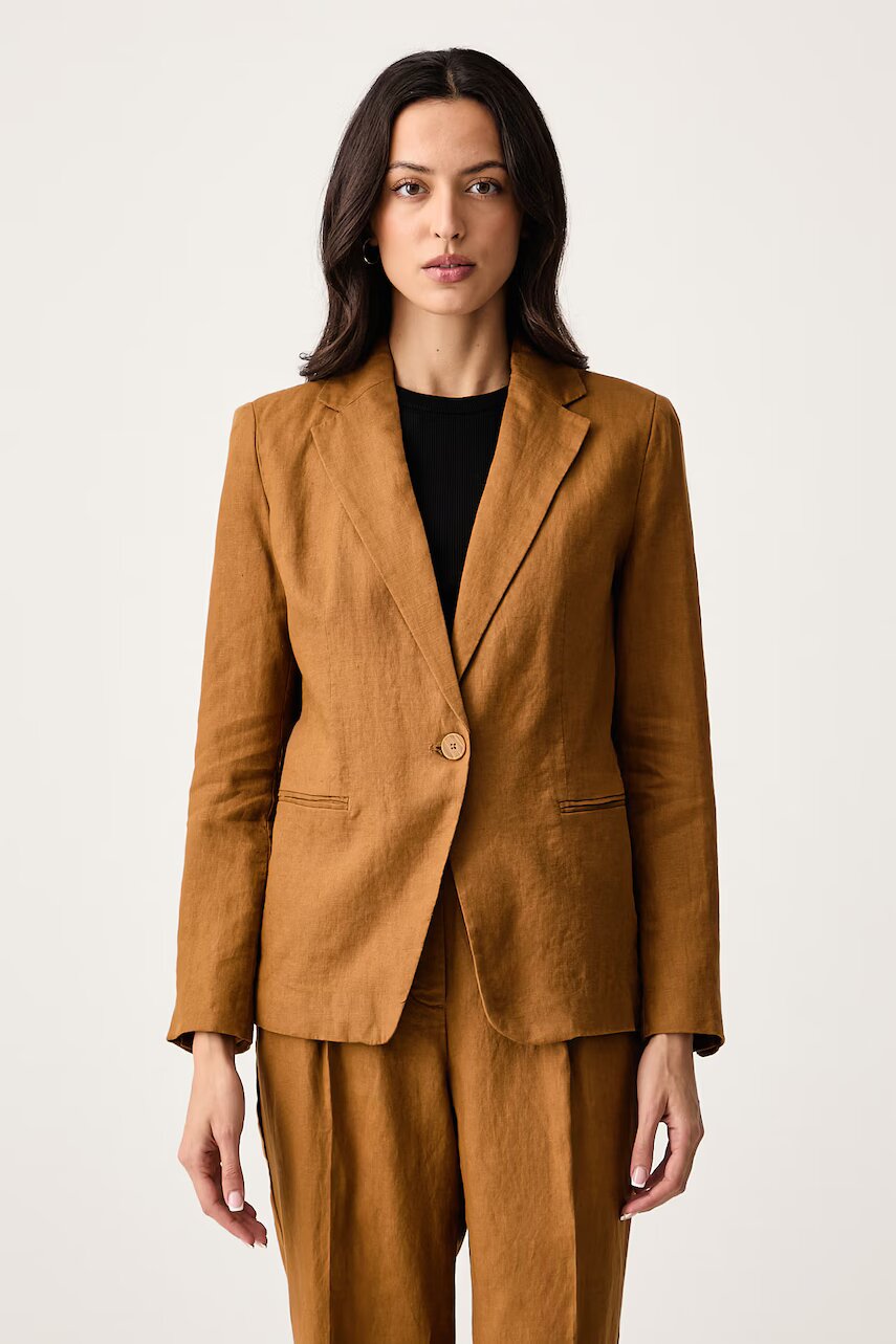 United Colors Of Benetton sacou pentru femei din in