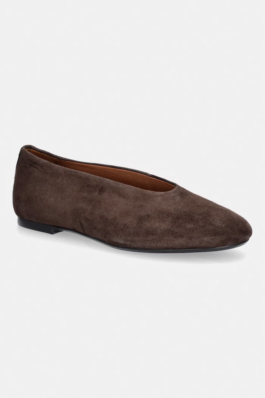 Vagabond Shoemakers balerini din piele întoarsă ALEYA