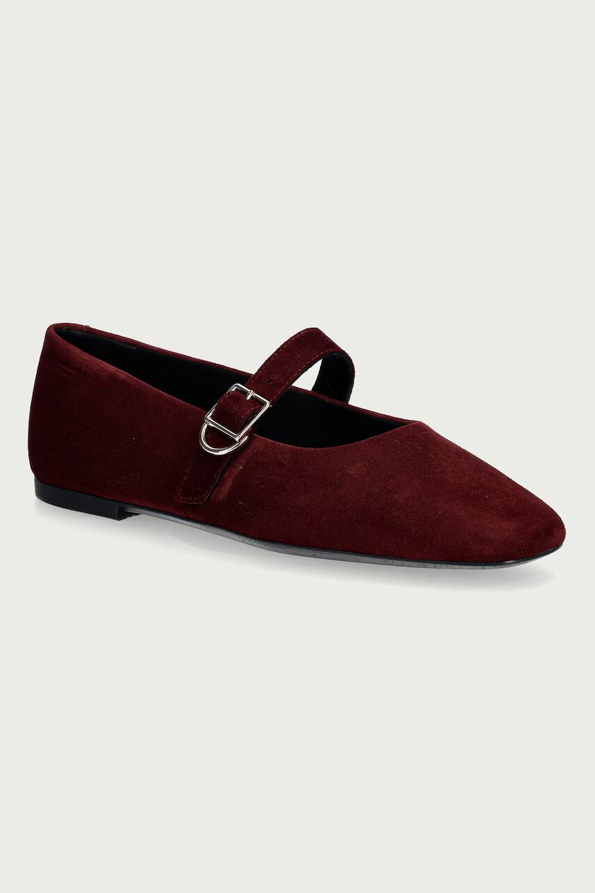 Vagabond Shoemakers balerini din piele întoarsă JOLIN