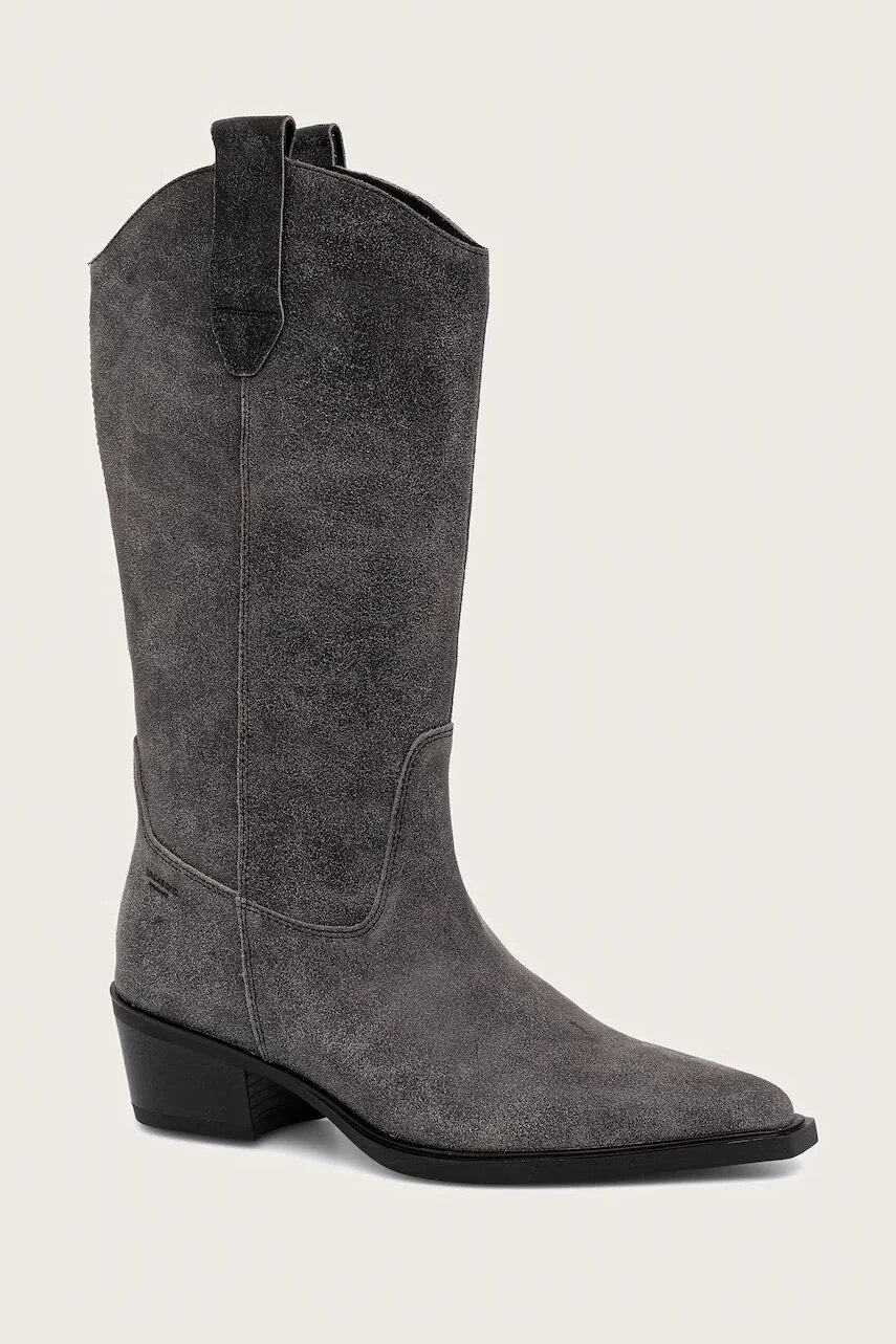 Vagabond Shoemakers cizme cowboy cu toc pentru femei din piele KELSEY