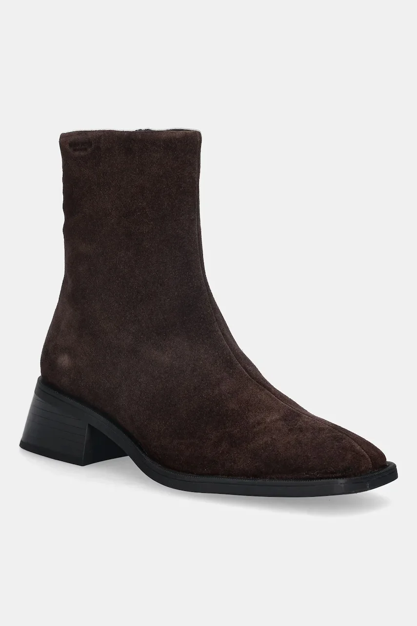 Vagabond Shoemakers cizme din piele întoarsă BLANCA