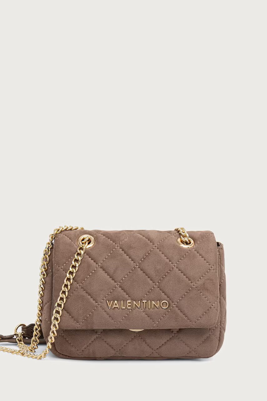 Valentino Bags geantă crossbody pentru femei cu imitație de piele întoarsă OCARINA SUEDE