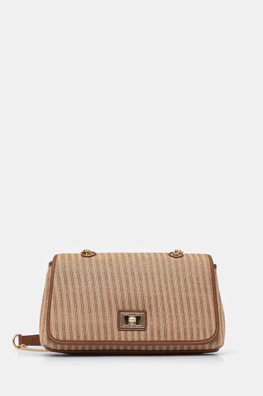 Valentino Bags geantă crossbody pentru femei împletită SELENE