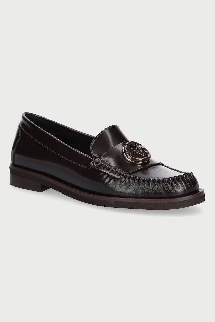 Valentino mocasini pentru femei din piele DRESS