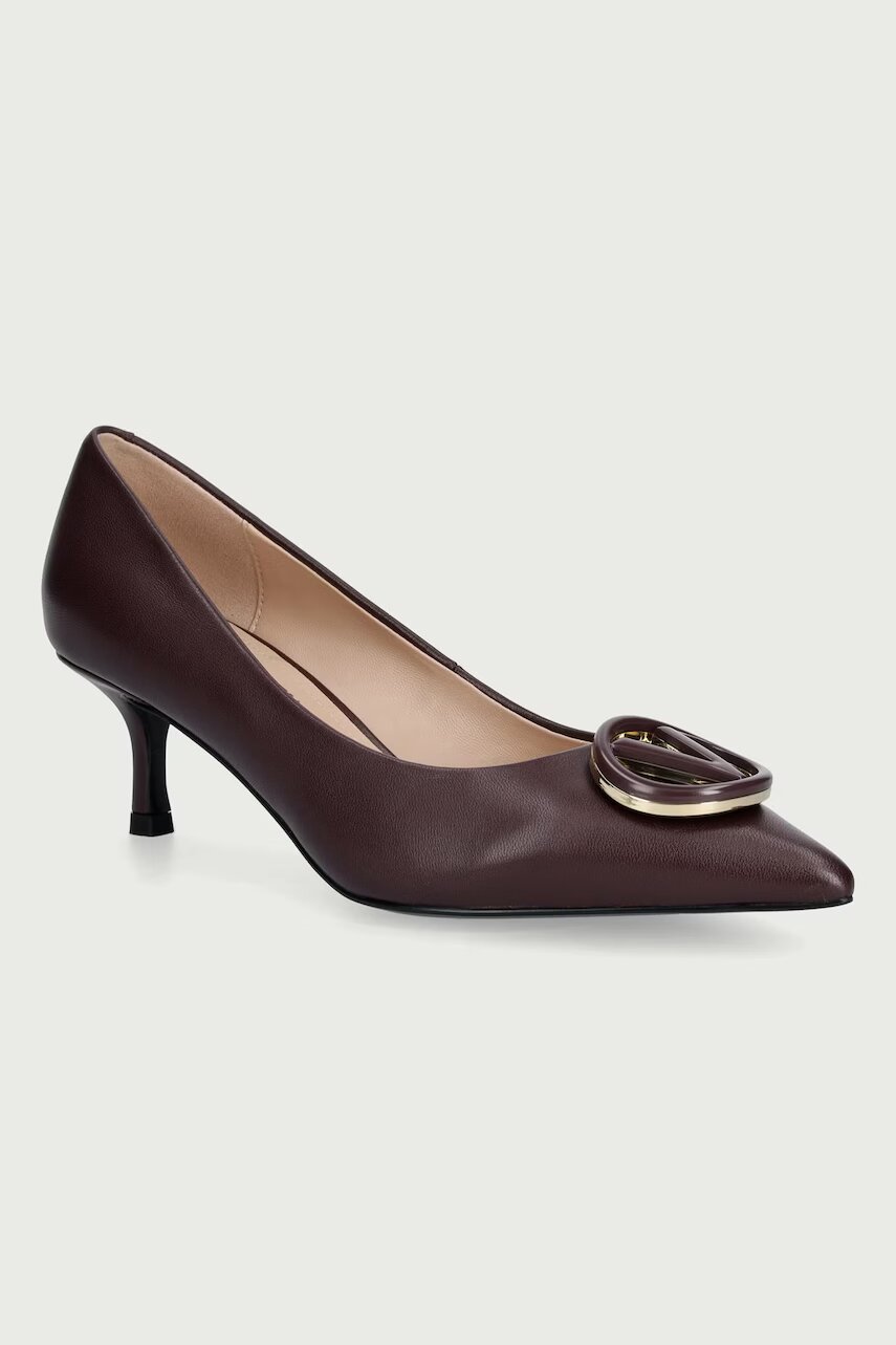 Valentino pantofi cu toc stiletto din piele VALENTINE