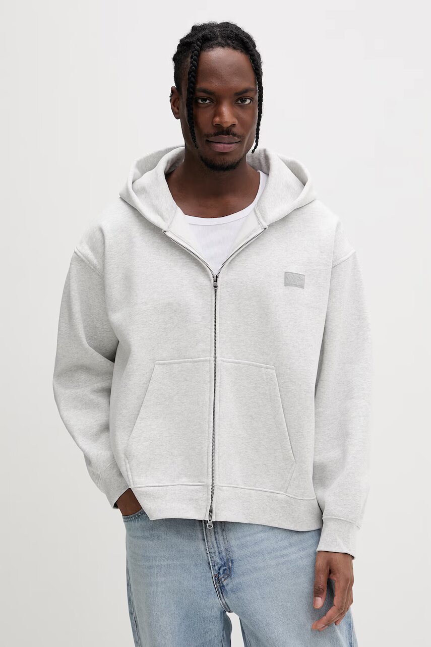 Vans hanorac cu fermoar și glugă pentru bărbați din bumbac Premium LX Full Zip