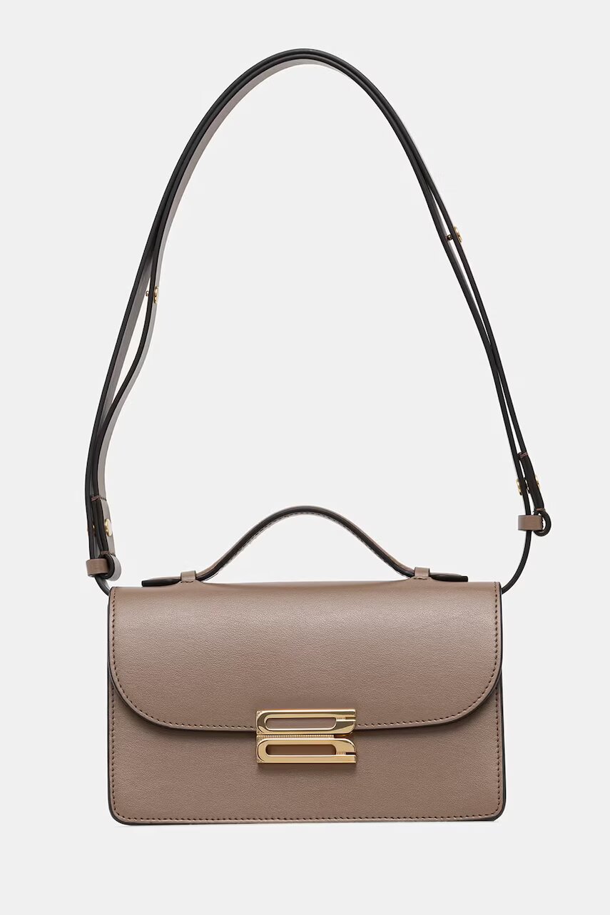VICTORIA BECKHAM geantă crossbody pentru femei din piele Dorian