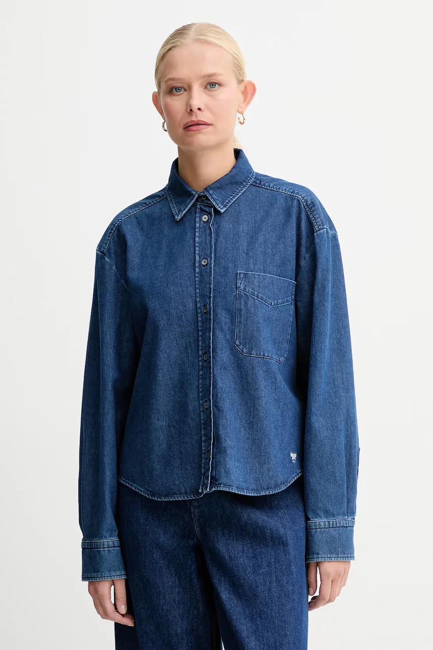 Weekend Max Mara cămașă jeans OBBIA