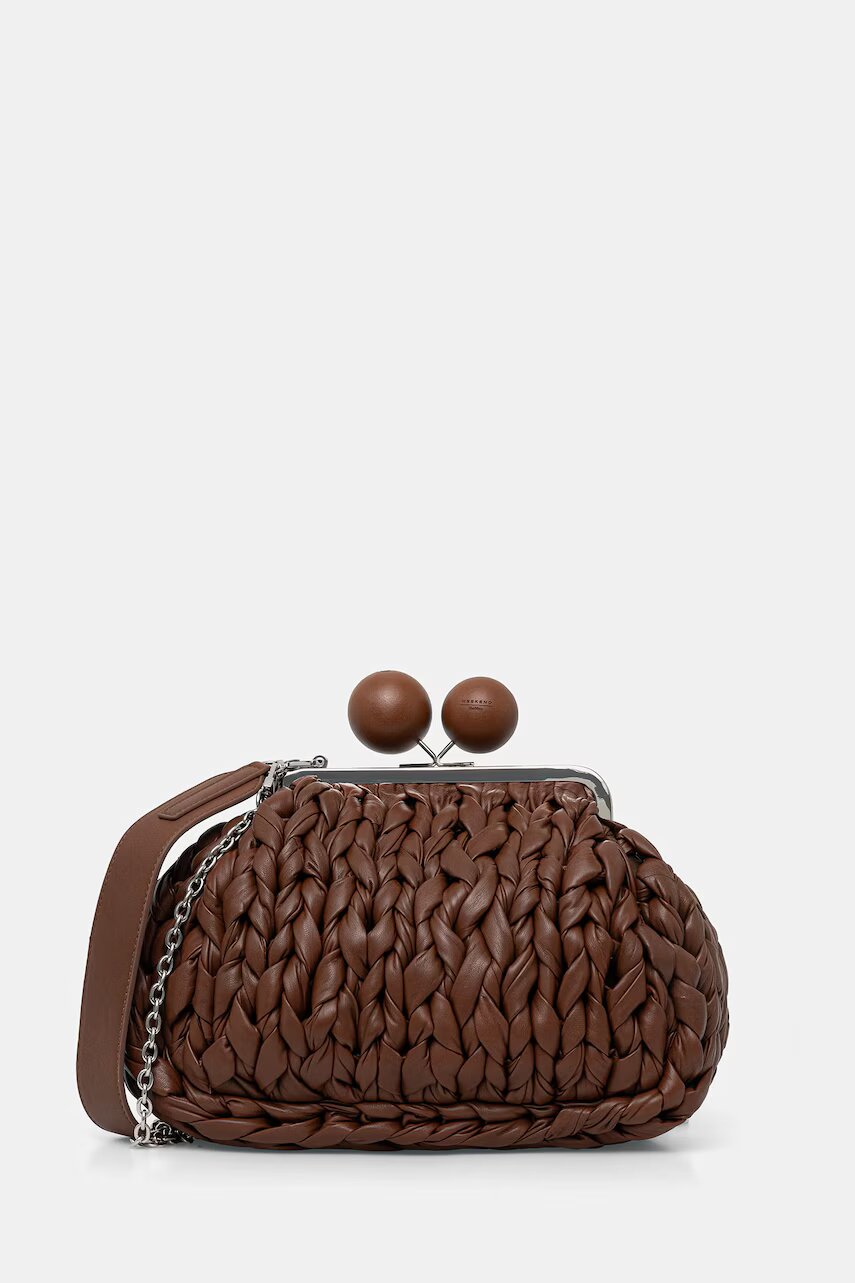 Weekend Max Mara geantă crossbody pentru femei din piele ALIBERO