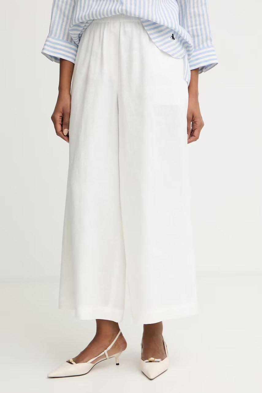 Weekend Max Mara pantaloni wide leg pentru femei din FELINO
