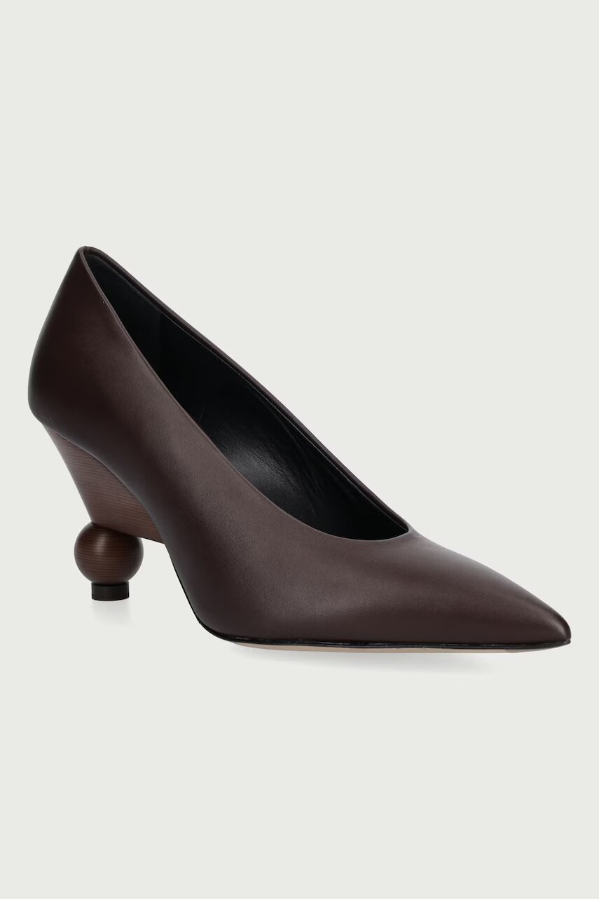 Weekend Max Mara pantofi cu toc stiletto din piele