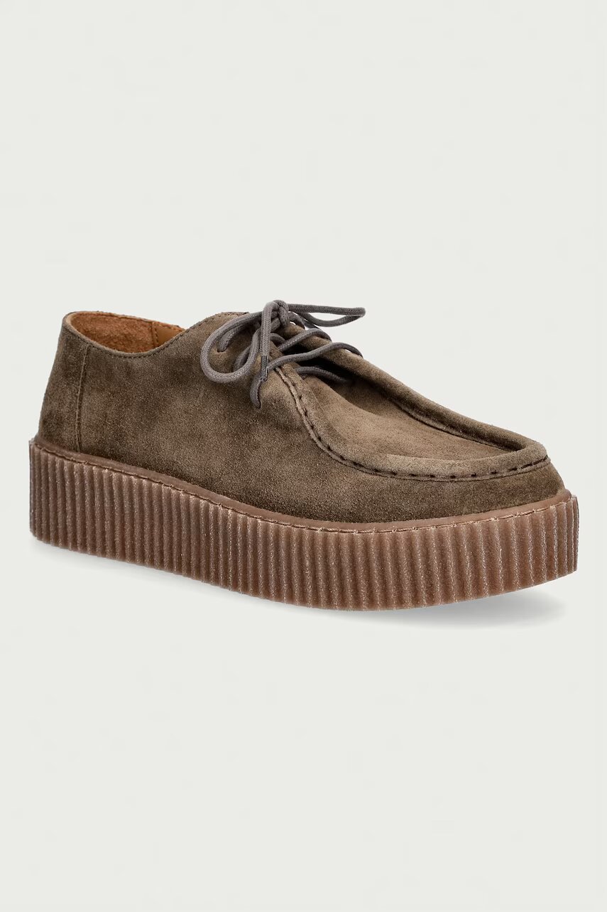 Weekend Max Mara pantofi pentru femei din piele întoarsă
