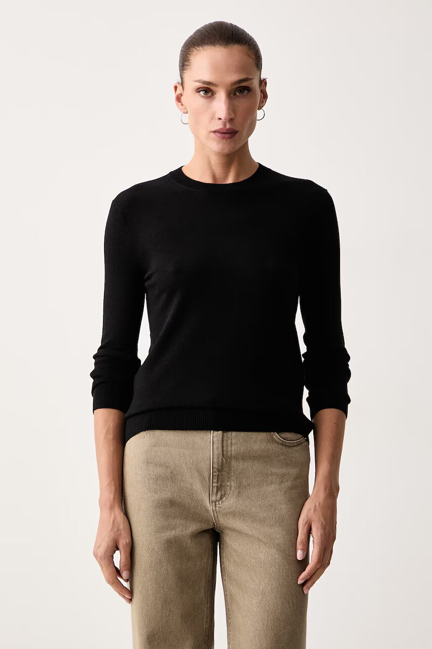 Weekend Max Mara pulover pentru femei cu amestec de mătase WKDSICILIA