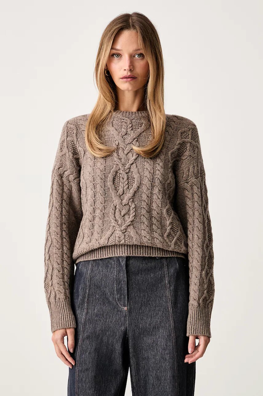 Weekend Max Mara pulover pentru femei din lână WKDALBEN