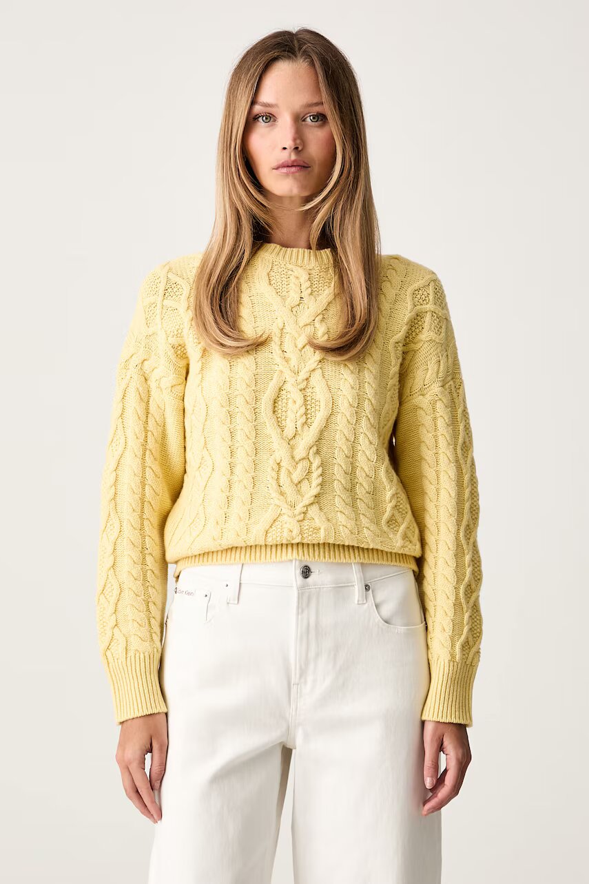 Weekend Max Mara pulover pentru femei din lână WKDALBEN