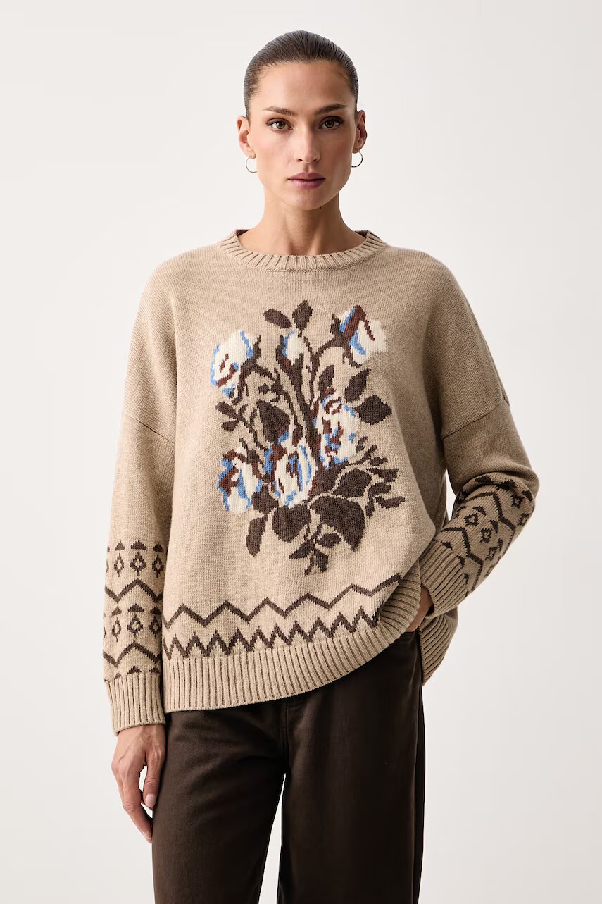 Weekend Max Mara pulover pentru femei din lână WKDPAVIDI