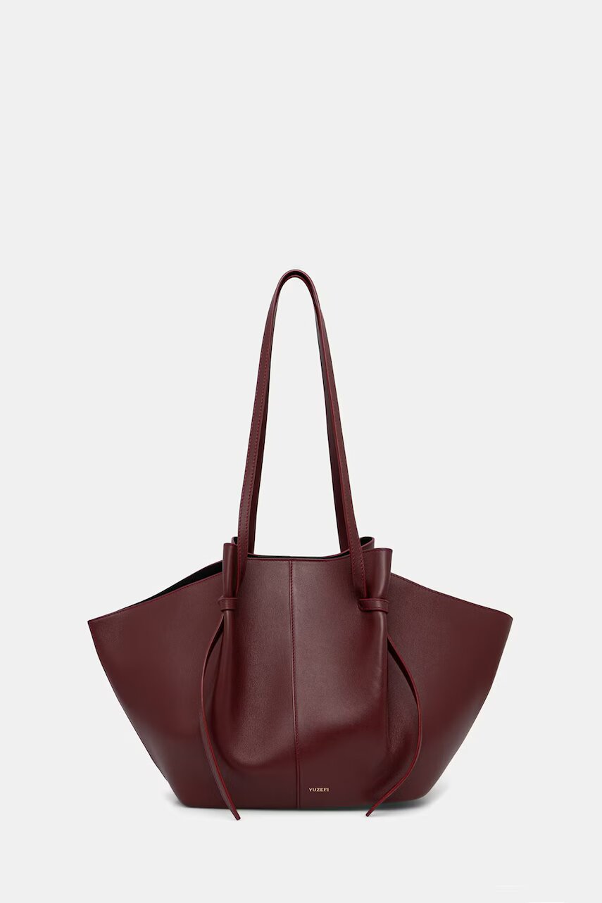 YUZEFI geantă shopper pentru femei din piele LARGE MOCHI