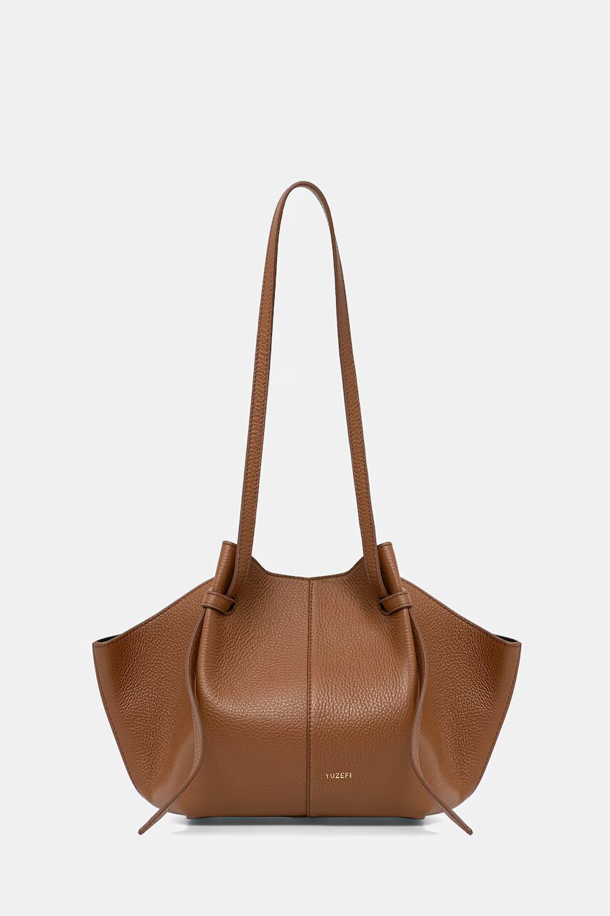 YUZEFI tote bag pentru femei din piele MOCHI