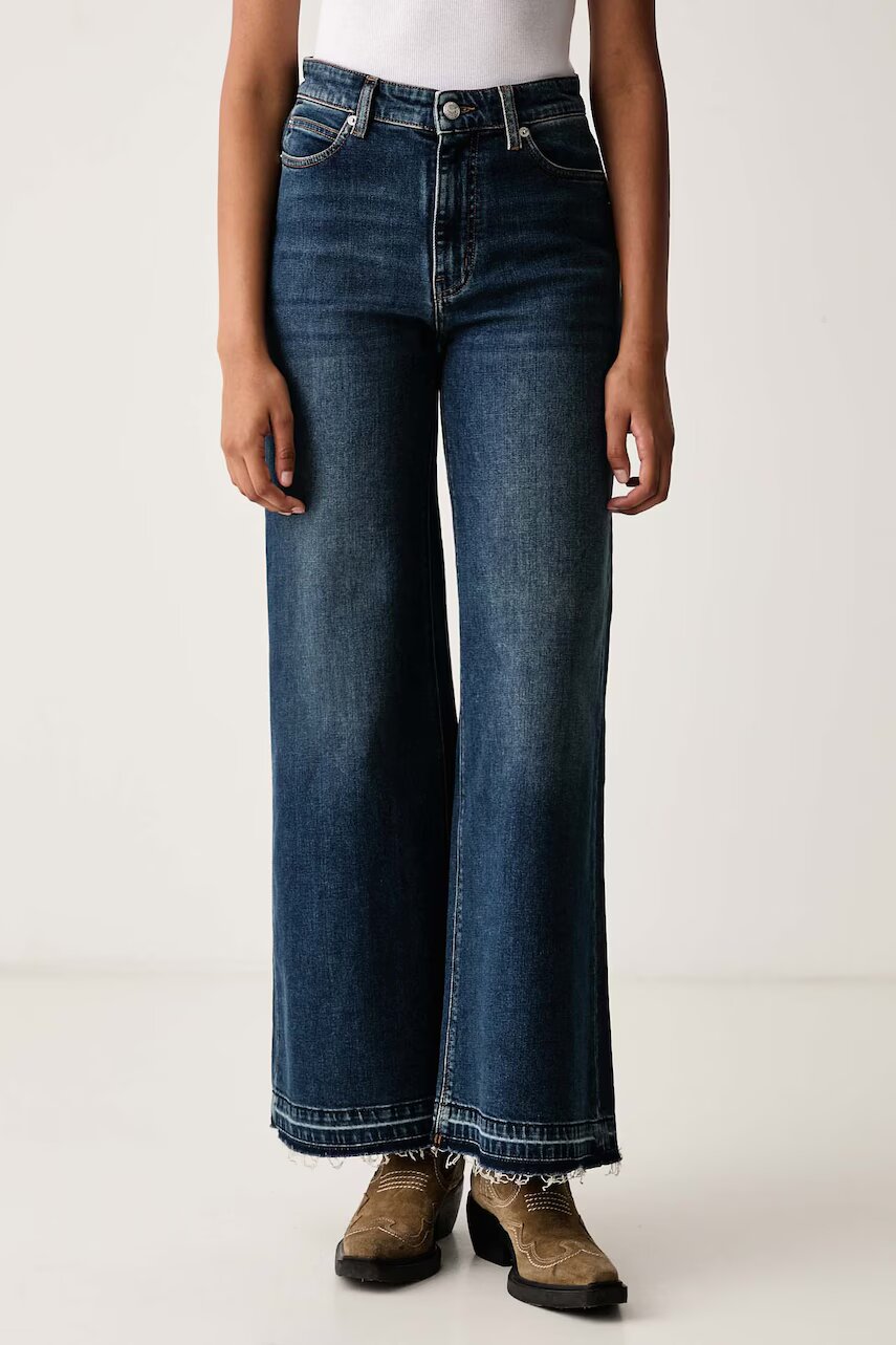 Zadig&Voltaire blugi wide leg pentru femei ELI