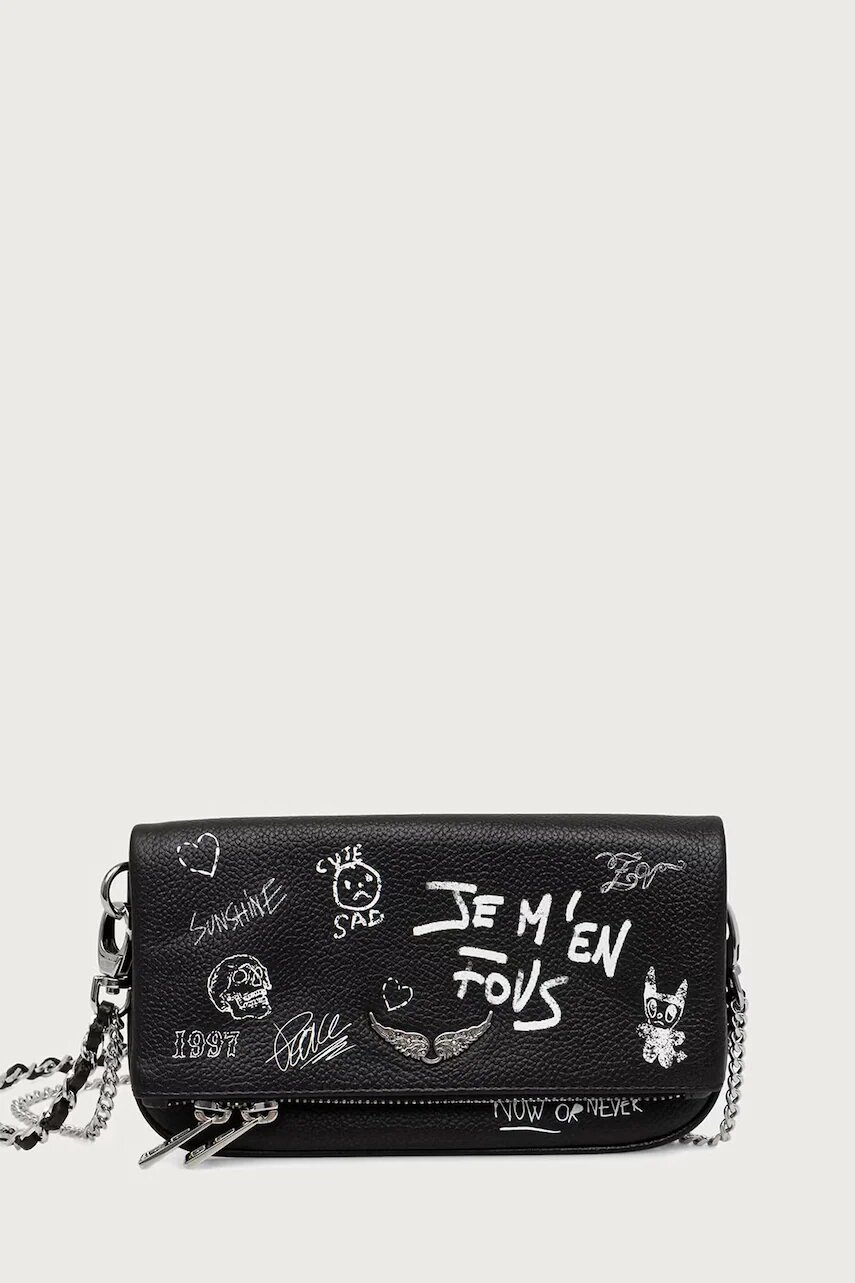 Zadig&Voltaire geantă crossbody pentru femei din piele