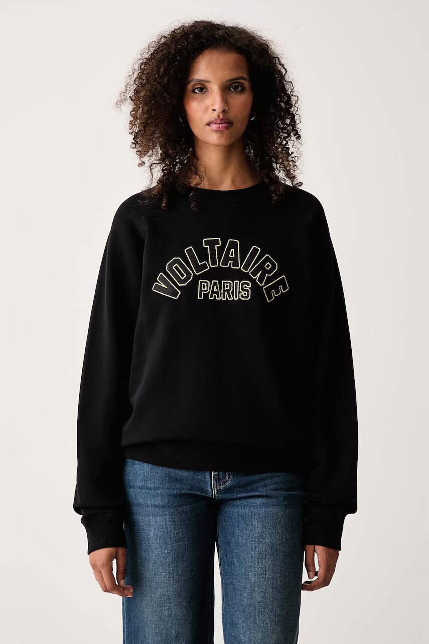 Zadig&Voltaire hanorac pentru femei din bumbac SUNCA