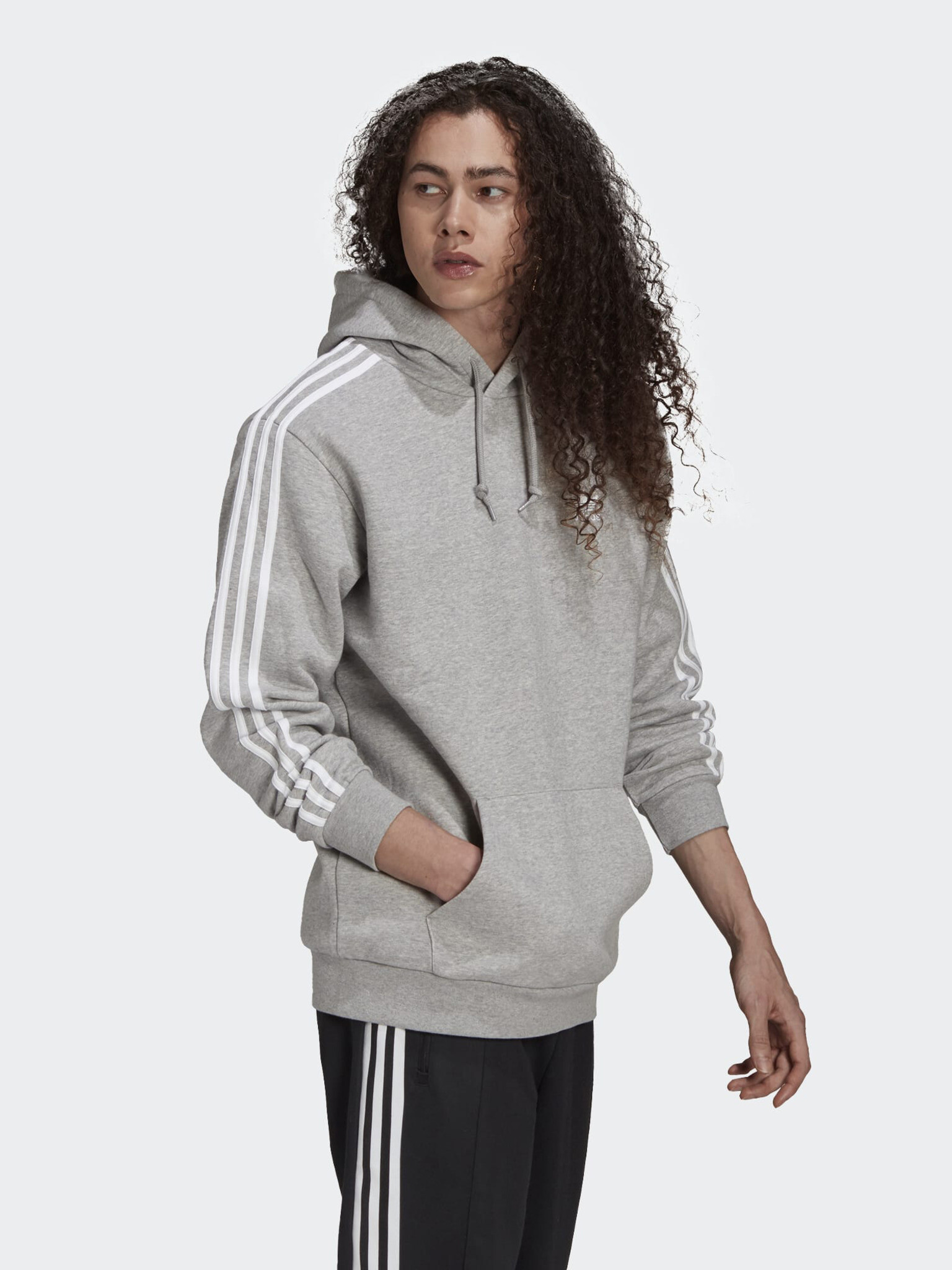 adidas Originals 3-stripes Hanorace Gri - Pled.ro