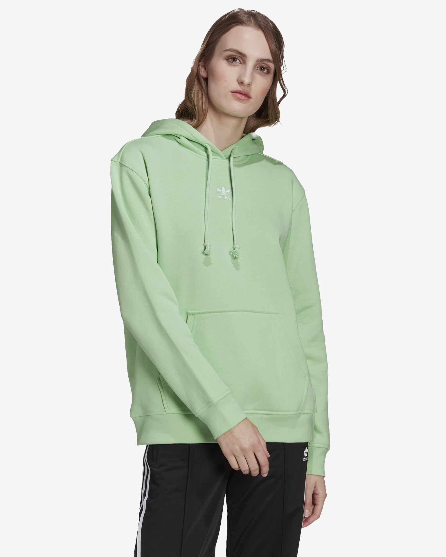 adidas Originals Adicolor Essentials Fleece Hanorac Verde - Pled.ro