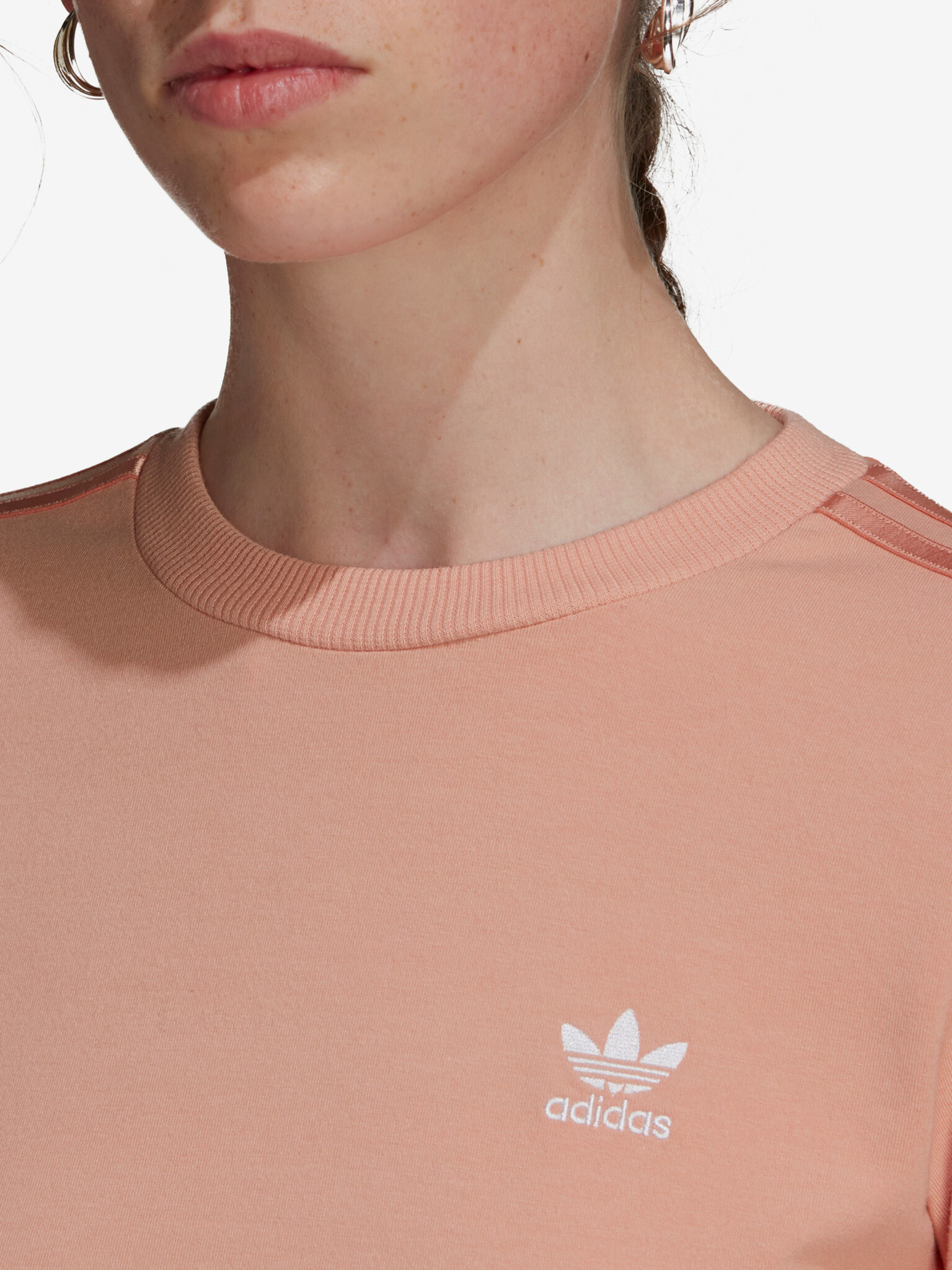 adidas Originals Crop top Portocaliu - Pled.ro