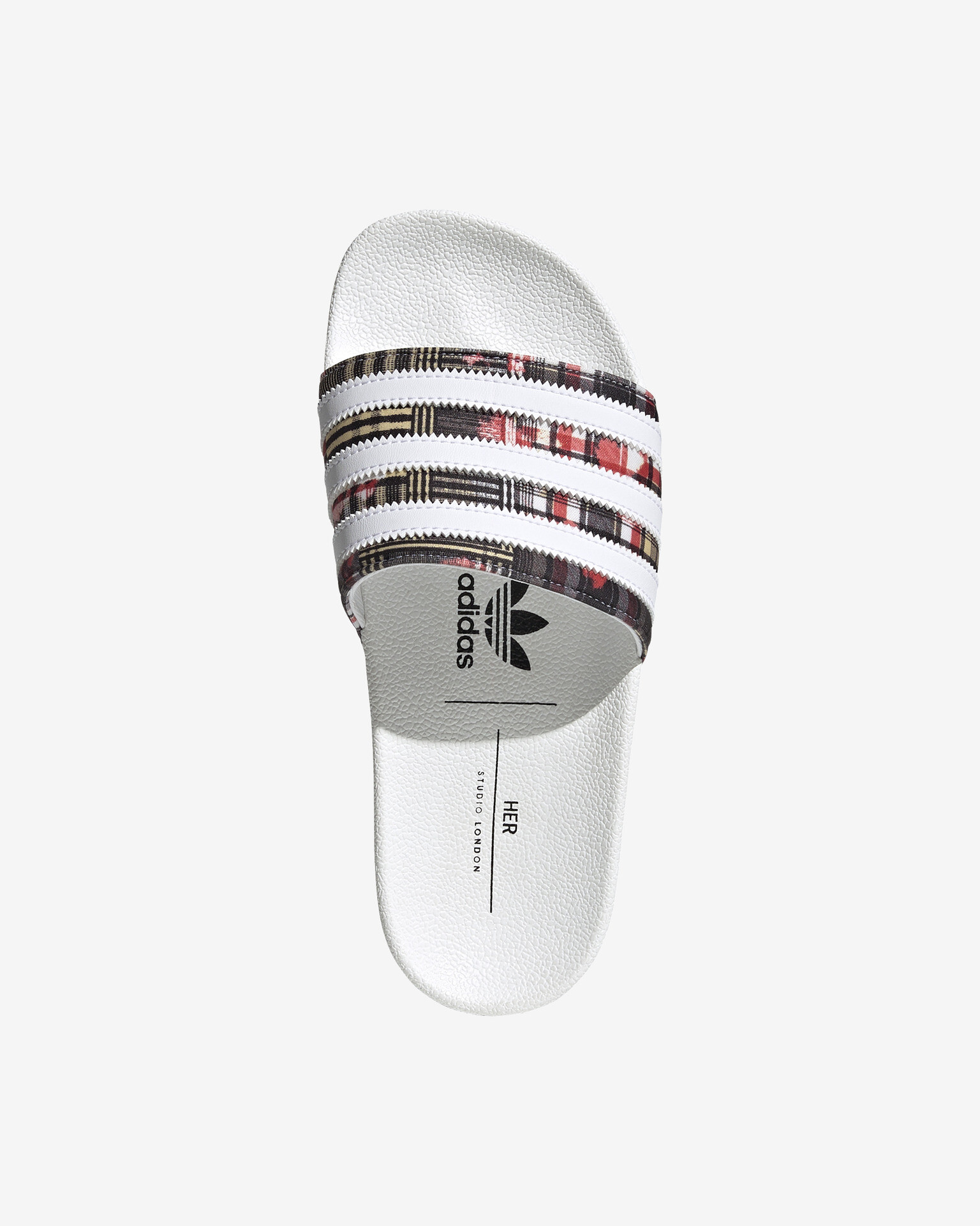 adidas Originals HER Studio London Adilette Papuci Alb - Pled.ro