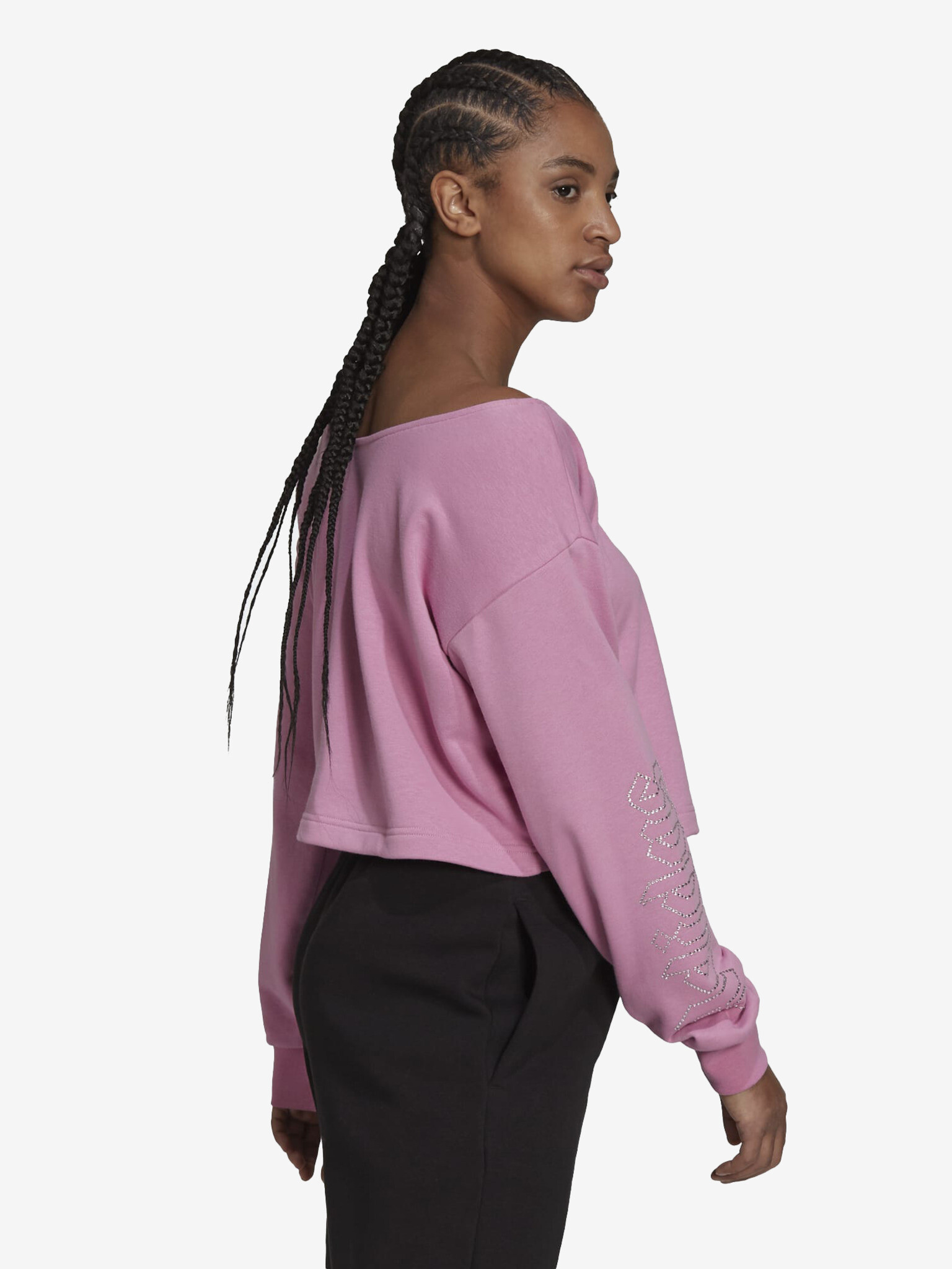 adidas Originals Slouchy Crop top Roz - Pled.ro