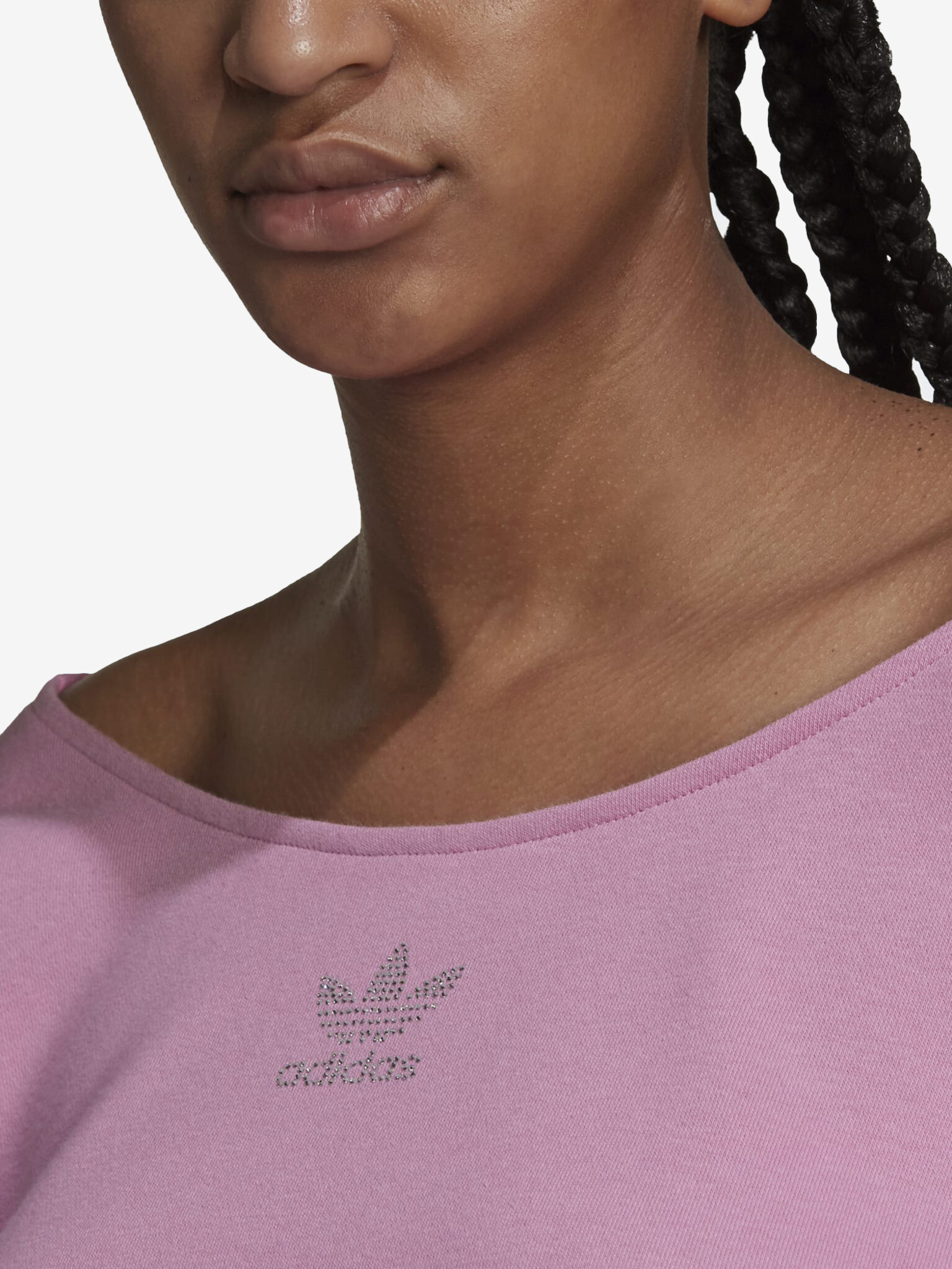 adidas Originals Slouchy Crop top Roz - Pled.ro