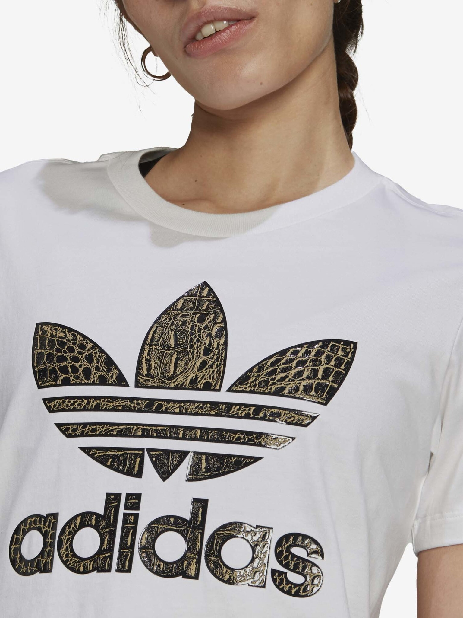 adidas Originals Tee Tricou Alb - Pled.ro